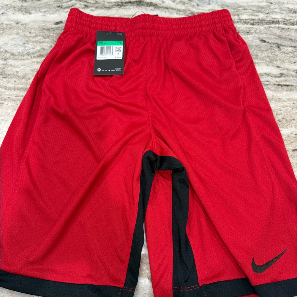 Nike Kids' Vivid Red Sports Shorts